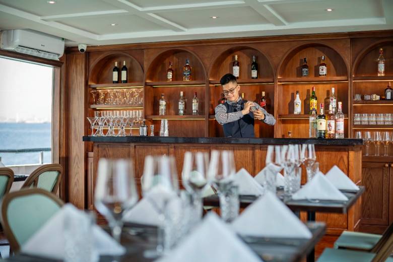 The bar, open all day