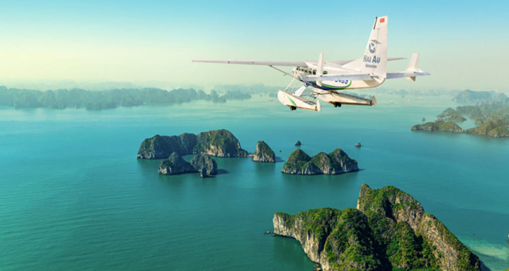 Halong Bay seaplane tour