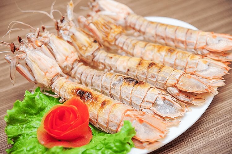 Mantis Shrimp - a famous type of Halong Bay seafood