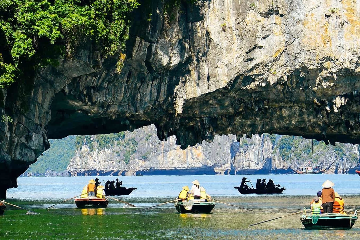 Luon Cave in Halong Bay Vietnam