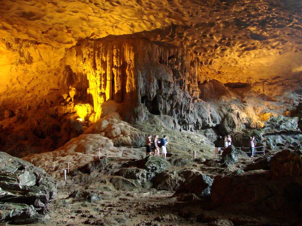 The majestic and mysterious beauty of Halong Bay limestone caves