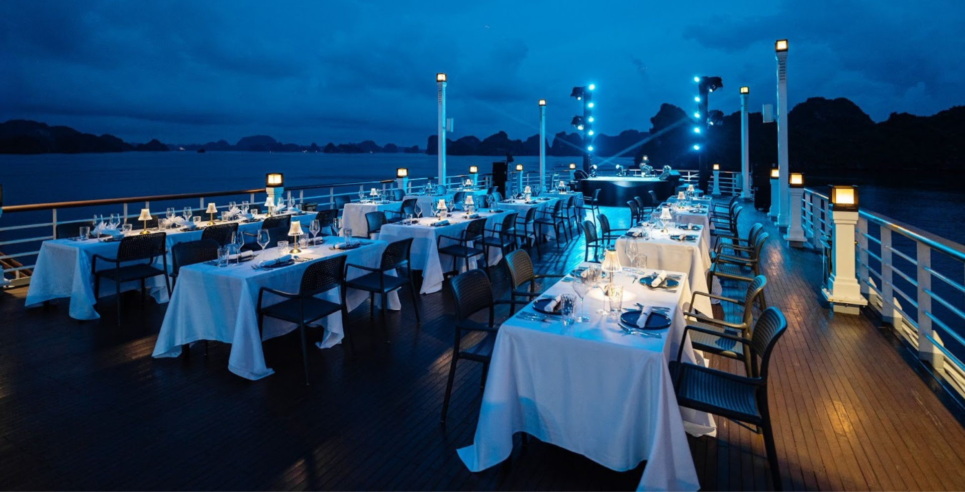 A premier dining experience aboard Ambassador Cruise
